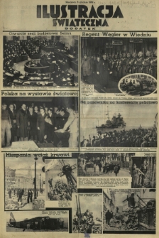 Express Lubelski i Wołyński R. 14 (1936). Dodatek "Ilustracja Świąteczna", niedziela, 6 grudnia 1936 r. (dodatek do Nr 339)