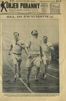 Kurjer Poranny : niedzielny dodatek ilustrowany do R.52, No 132 (13 maja 1928)