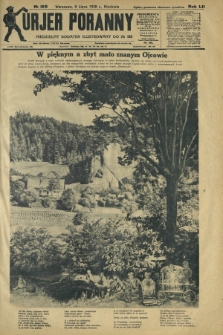 Kurjer Poranny : niedzielny dodatek ilustrowany do R.52, No 188 (8 lipca 1928)
