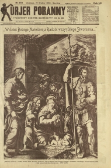 Kurjer Poranny : tygodniowy dodatek ilustrowany do R.52, No 356 (23 grudnia 1928)