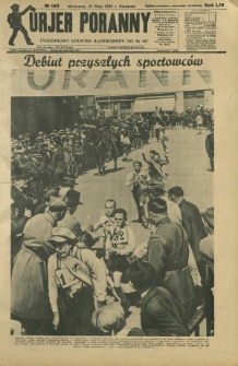 Kurjer Poranny : tygodniowy dodatek ilustrowany do R. 54, No 143 (25 maja 1930)