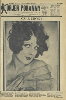 Kurjer Poranny : tygodniowy dodatek ilustrowany do R. 56, No 106 (17 kwietnia 1932)