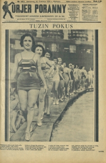 Kurjer Poranny : tygodniowy dodatek ilustrowany do R. 56, No 162 (12 czerwca 1932)