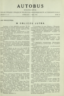 Autobus. R. 2, nr 5-6 (kwiecień-maj 1932)