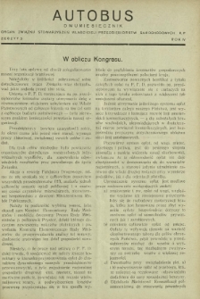 Autobus. R. 4, nr 3 (1934)