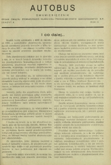 Autobus. R. 4, nr 4 (1934)