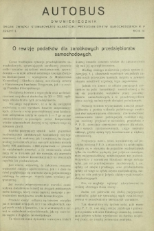 Autobus. R. 4, nr 5 (1934)