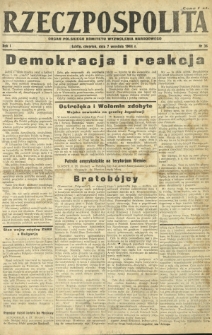 Rzeczpospolita : organ Polskiego Komitetu Wyzwolenia Narodowego. R. 1, nr 36 (7 września 1944)