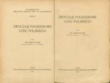 Zwyczaje pogrzebowe ludu polskiego