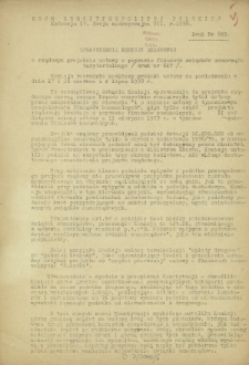 Sprawozdanie Komisji Skarbowej o rządowym projekcie ustawy o poprawie finansów związków samorządu terytorialnego (druk nr 647). Druk nr 869 [Dodatek do] : Sprawozdanie Stenograficzne z ... Posiedzenia Sejmu Rzeczypospolitej z dnia ... (IV Kadencja 1935-1938)