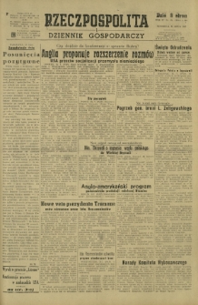 Rzeczpospolita i Dziennik Gospodarczy. R. 4, nr 196 (20 lipca 1947)