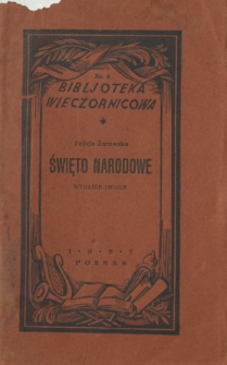 Święto narodowe - z wykładem X. Nikodema Cieszyńskiego