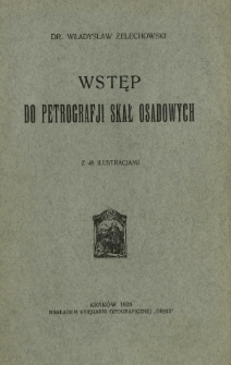 Wstęp do petrografji skał osadowych