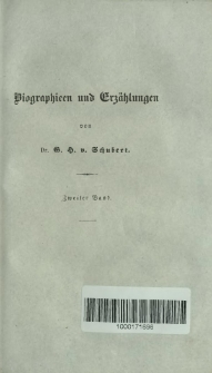 Biographieen und Erz&auml;hlungen. Bd. 2