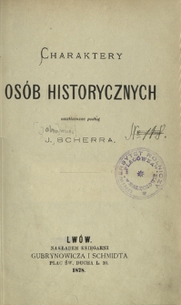 Charaktery osób historycznych