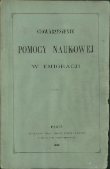Stowarzyszenie Pomocy Naukowej w Emigracji