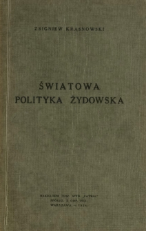 Światowa polityka żydowska