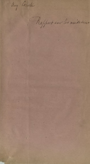 Rapport à la Société positiviste, par la Commission chargée d'examiner la nature et le plan de l'école positive, destinée surtout a régénérer les médecins