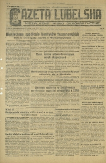 Gazeta Lubelska : niezależne pismo demokratyczne. 1945, nr 111 (11 czerwca)