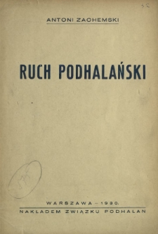Ruch podhalański
