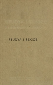 Studya i szkice z literatury francuskiej