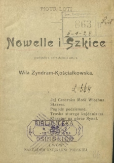 Nowelle i szkice