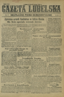 Gazeta Lubelska : niezależne pismo demokratyczne. R. 2, nr 54=363 (23 lutego 1946)