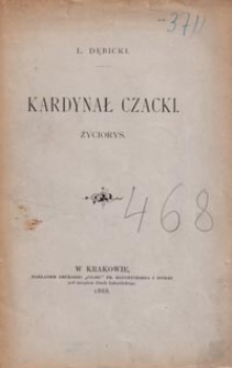 Kardynał Czacki : życiorys