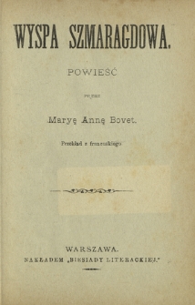 Wyspa szmaragdowa : powieść