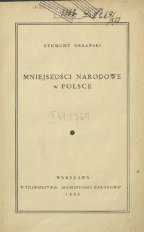 Mniejszości narodowe w Polsce