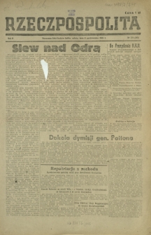 Rzeczpospolita. R. 2, nr 271=411 (6 października 1945)