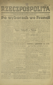 Rzeczpospolita. R. 2, nr 289=429 (24 października 1945)