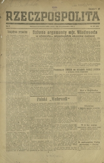 Rzeczpospolita. R. 2, nr 291=431 (26 października 1945)