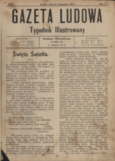 Gazeta Ludowa : tygodnik illustrowany. R. 1, nr 4