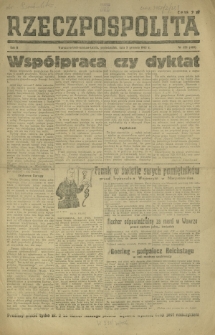 Rzeczpospolita. R. 2, nr 329=469 (3 grudnia 1945)