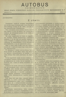 Autobus. R. 3, nr 5 (1933)