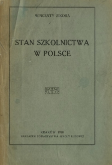Stan szkolnictwa w Polsce