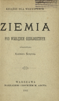Ziemia pod względem gieologicznym
