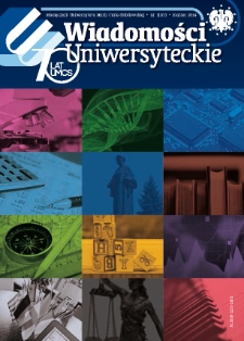 Wiadomości Uniwersyteckie. R. 24, nr 3 (marzec 2014)