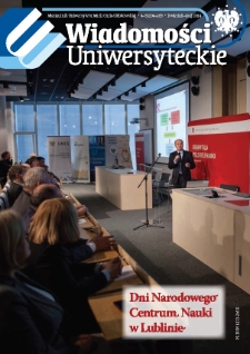 Wiadomości Uniwersyteckie. R. 24, nr 4/5 (kwiecień/maj 2014)