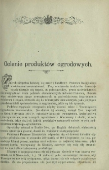 Ogrodnik Polski : dwutygodnik poświęcony wszystkim gałęziom ogrodnictwa T. 23, Nr 7 (1901)