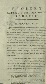 Proiekt Łatwego I Nieuciążliwego Podatku