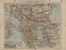 Mapa państw bałkańskich