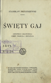 Święty gaj