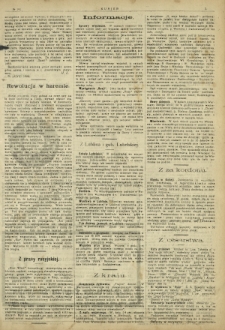 Kurjer / redaktor i wydawca Stanisław Korczak. - R. 3, nr 191 (23 sierpnia 1908)
