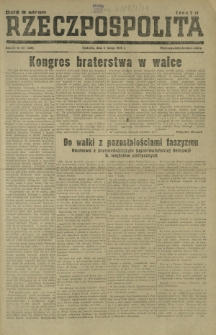 Rzeczpospolita. R. 3, nr 34=530 (3 lutego 1946)