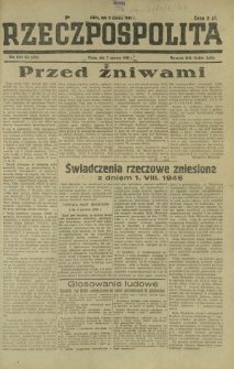 Rzeczpospolita. R. 3, nr 156=652 (7 czerwca 1946)