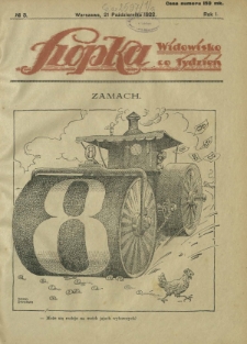 Szopka : widowisko co tydzień R. 1, Nr 3 (21 października 1922)