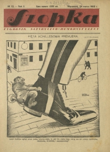 Szopka : widowisko co tydzień R. 2, Nr 12 (24 marca 1923)