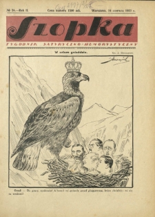 Szopka : widowisko co tydzień R. 2, Nr 24 (16 czerwca 1923)
